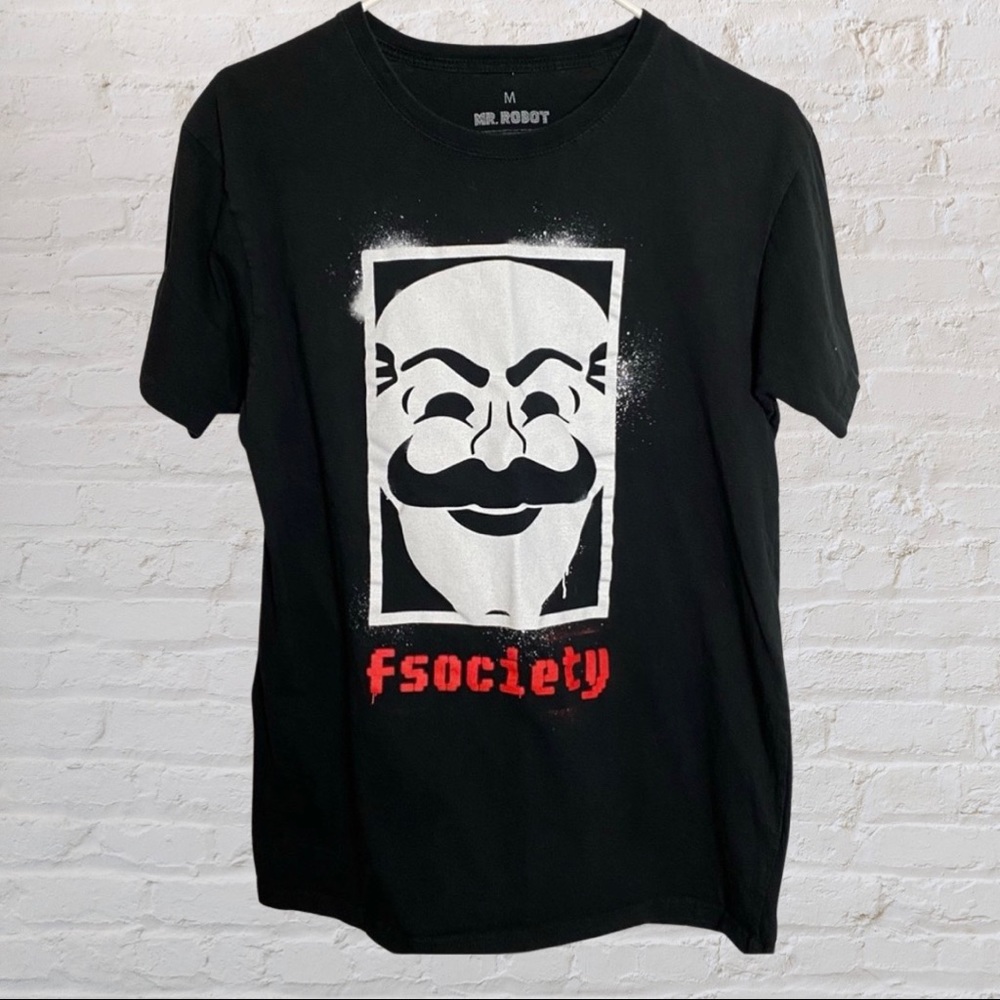 Mr. Robot Loot Crate Exclusive F Society T-shirt - Picture 2 of 3